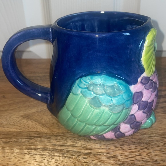 💙OWL Mug,  Ceramic Glazed - Picture 5 of 9